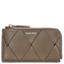 Calvin Klein Woven - Kreditkartenetui 4cc 15.5 cm (teak) - Markenkoffer