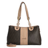 Liu Jo Ematite - Shopper S 30 cm (Couleur : testa moro/dk.cipria)