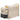 Stokke® JetKids™ BedBox Travel Set 46 cm - 2-piece Set - 4-Wheel Cabin Trolley (Color: moonglow white)