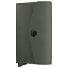 Secrid Envelope Matte - Portefeuille 8cc 10.2 cm RFID (green-black)