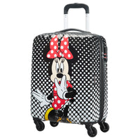 American Tourister Disney Alfatwist 2.0 - Trolley cabine à 4 roulettes 55 cm (Minnie Mouse Polka Dot)