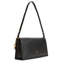 Tommy Hilfiger Crest Leather Conv. Shoulder Bag - Schultertasche (black)