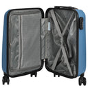 CHECK.IN Aurora - 4 - Rollen - Kabinentrolley 54 cm (azurblau) - Markenkoffer