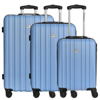 CHECK.IN Aurora - Trolley-Set 3tlg. (himmelblau)