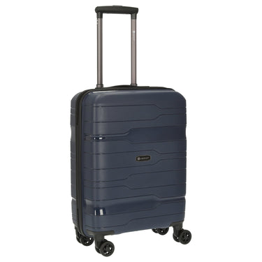 CHECK.IN Memphis - 4-Rollen-Kabinentrolley 55 cm (blau) - Ansicht 5