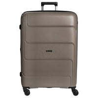 CHECK.IN St. Louis - 4 - Rollen - Trolley 77 cm erw. (taupe) - Markenkoffer