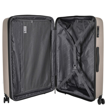 CHECK.IN St. Louis - 4 - Rollen - Trolley 77 cm erw. (taupe) - Markenkoffer