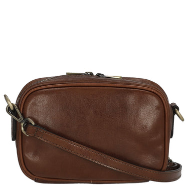 Chiarugi Classic - Umhängetasche Mini 20 cm (braun) - Markenkoffer