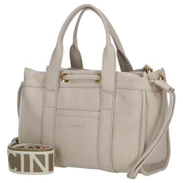 Coccinelle 2day Signature - Henkeltasche 26 cm (lamgskin white) - Ansicht 2