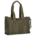 Coccinelle 2day Signature - Shopper 35 cm (laurel green) - Markenkoffer