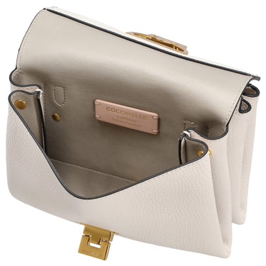 Coccinelle Arlettis Signature - Henkeltasche 19 cm (blanco) - Markenkoffer