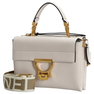 Coccinelle Arlettis Signature - Henkeltasche 19 cm (blanco) - Markenkoffer