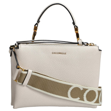 Coccinelle Arlettis Signature - Henkeltasche 19 cm (blanco) - Markenkoffer