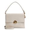 Coccinelle Binxie - Sac bandoulière 23 cm (lambskin white)