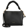 Coccinelle Boheme Grana Double - Sac à main S 23 cm (noir/cognac)