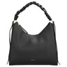 Coccinelle Boheme Grana Double - Schultertasche M 34 cm (noir/cognac)
