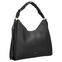 Coccinelle Boheme Grana Double - Schultertasche M 34 cm (noir/cognac) - Ansicht 5