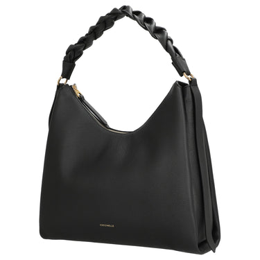 Coccinelle Boheme Grana Double - Schultertasche M 34 cm (noir/cognac) - Ansicht 2