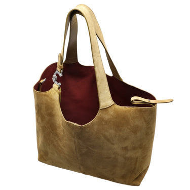 Coccinelle C - Easy Suede - Shopper 35 cm (seagras) - Markenkoffer