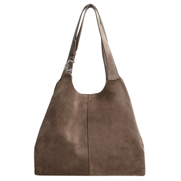 Coccinelle C - Easy Suede - Shopper L 35 cm (warm taupe) - Markenkoffer
