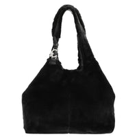 Coccinelle C - Easy Syn. Fur - Shopper 35 cm (noir/noir) - Markenkoffer