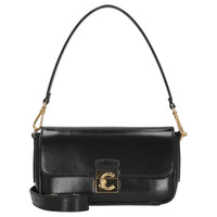 Coccinelle C-Me Lock Shiny Medium - Schultertasche 24 cm (noir)