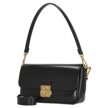 Coccinelle C - Me Lock Shiny Medium - Schultertasche 24 cm (noir) - Markenkoffer