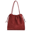 Coccinelle Dulse Suede - Sac bourse 40 cm (ribes)