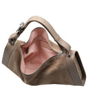 Coccinelle Linor Suede Bi - Shopper 39 cm (warm taupe/warm taupe) - Markenkoffer