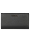 Coccinelle Metallic Soft - Wallet 12cc 16 cm (noir)