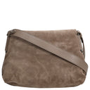Coccinelle Rebekka Suede - Umhängetasche 30 cm (warm taupe) - Markenkoffer