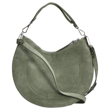 Coccinelle Sunup Suede - Schultertasche L 38 cm (greenery) - Markenkoffer