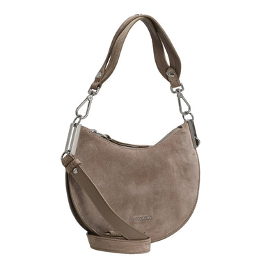 Coccinelle Sunup Suede - Schultertasche S 24 cm (warm taupe) - Markenkoffer
