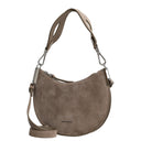 Coccinelle Sunup Suede - Schultertasche S 24 cm (warm taupe) - Markenkoffer