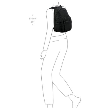 Porsche Design Roadster Nylon Evo - Rucksack M 15.6" 33 cm erw. (black) - Ansicht 9