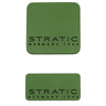 Stratic BUZZ - Ersatz-Logoplatten-Set Vorder- und Rückseite (green)