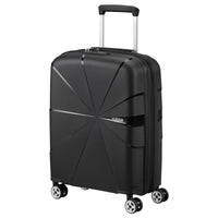 American Tourister Selection Starvibe - Valise cabine à 4 roulettes 55 cm extensible (Couleur : noir)
