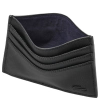 Lacoste Homme Classique - Porte-cartes 6cc 12,5 cm (noir)