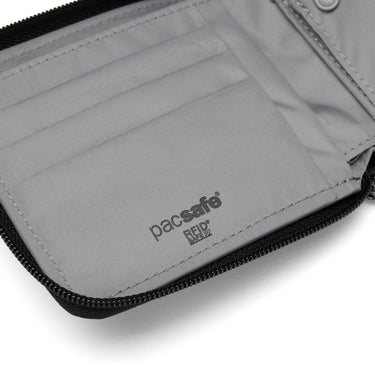 pacsafe RFIDsafe Zip Around Wallet - Geldbörse 6cc 11 cm (jet black) - Ansicht 8