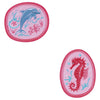 DerDieDas Zubehör - Boutons interchangeables 2 pièces (Coral Reef)
