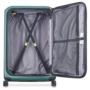 Delsey Paris Securitime Zip - 4-Rollen-Trolley L 76 cm erw. (tiefgrün) - Ansicht 3