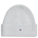 Tommy Hilfiger Flag Knit Beanie - Mütze (light grey heather)