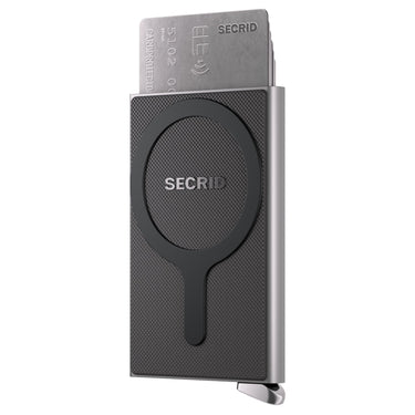 Secrid Cardprotector Fluted for Magsafe - Geldbörse 6cc 10.2 cm (silver) - Ansicht 2