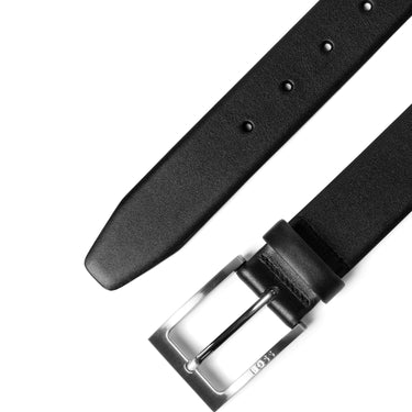 BOSS Barnabie - Ledergürtel mit Dornschließe 3.5 cm (black, 110) - Markenkoffer