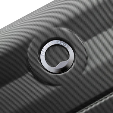 Delsey Paris Air Armour - 4 - Rollen - Trolley M 68 cm erw. (schwarz) - Markenkoffer