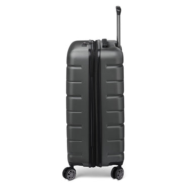 Delsey Paris Air Armour - 4 - Rollen - Trolley M 68 cm erw. (schwarz) - Markenkoffer