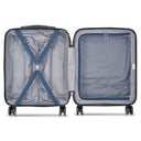 Delsey Paris Air Armour Slimline - 4 - Rollen Kabinentrolley S 55 cm (nachtblau) - Markenkoffer