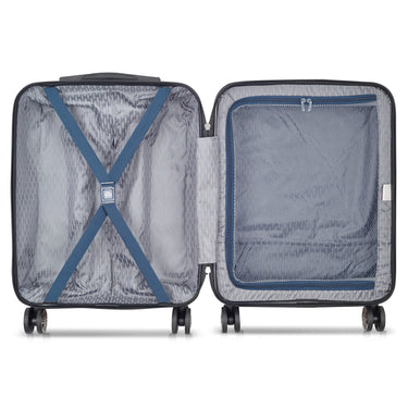 Delsey Paris Air Armour Slimline - 4 - Rollen Kabinentrolley S 55 cm (nachtblau) - Markenkoffer