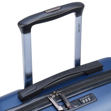 Delsey Paris Air Armour Slimline - 4 - Rollen Kabinentrolley S 55 cm (nachtblau) - Markenkoffer