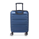 Delsey Paris Air Armour Slimline - 4 - Rollen Kabinentrolley S 55 cm (nachtblau) - Markenkoffer